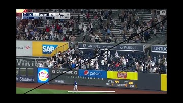 Aaron Judge Hits 3-run HOME RUN to put the Yankees ahead 7-1 vs the Rangers- 9-21-2021