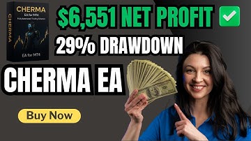 CHERMA MT4 V1.1 EA | AI Gold Scalping Robot 🚀 | No DLL | Forex Trading 2025