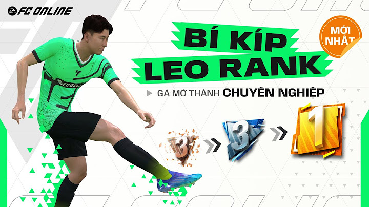 Fifa online 4 hướng dẫn