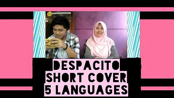 DESPACITO SHORT COVER 5 LANGUAGES (Korean, English, Japanese, French, Spanish)