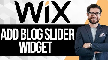 How to Add a Blog Slider Widget in Wix