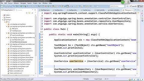 13  尚硅谷 佟刚 Spring 通过注解配置 Bean1