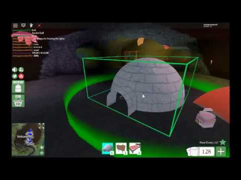 Igloo Roblox - decorating my igloo for christmas roblox meep city winter update youtube