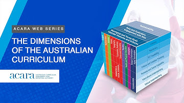 The dimensions of the Australian Curriculum