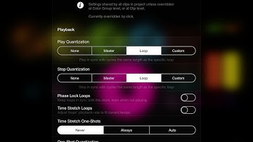 Loopy Pro - Set up so that tapping a loop plays it when the current loop ends