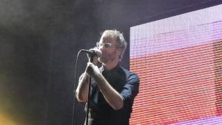 Video thumbnail of "The National with St. Vincent - This Is The Last Time - Barclays Center, NYC, 2013-06-05 (front row)"