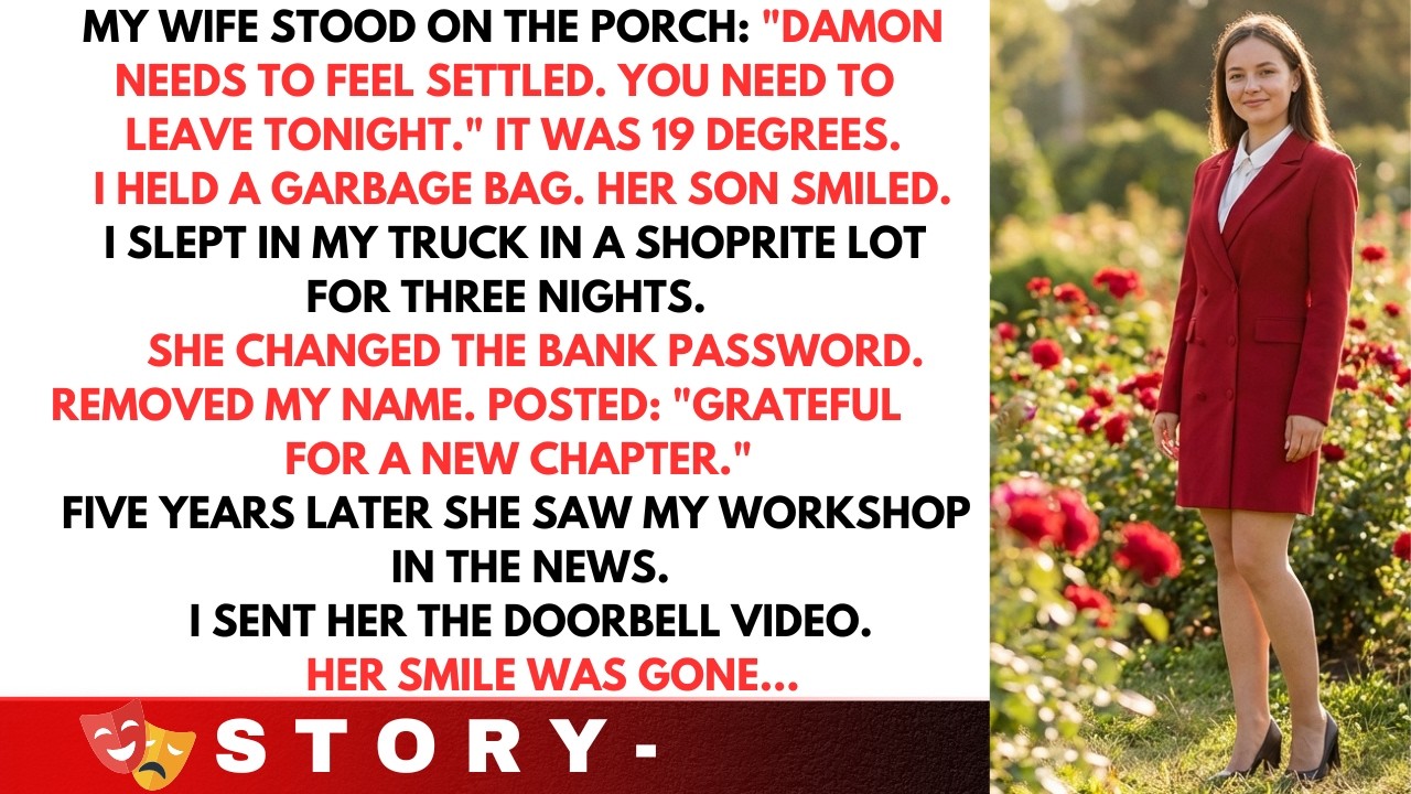 My Wife Kicked Me Out in 19° Weather - I Slept in My Truck For Her Son