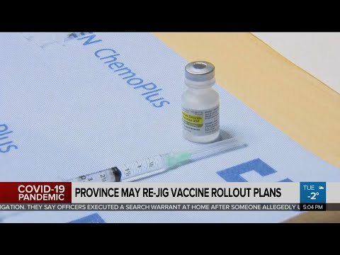 Ontario may re-work vaccine schedule