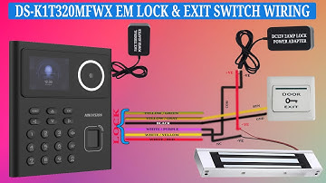 Hikvision DS-K1T320MFWX Face Access Terminal EM Lock wiring with diagram | Part 5