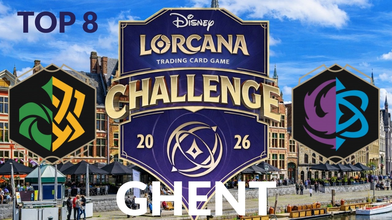 TOP 8 | SAPPHIRE AMETHYST VS. AMBER EMERALDS | DISNEY LORCANA GHENT 2026
