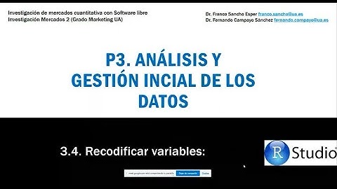 3 4 Recodificar variables Rstudio