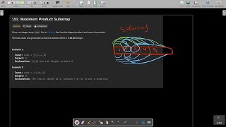 Leetcode 152- Maximum Product Subarray [Arabic]
