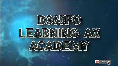 Master Planning in Supply Chain Management AX D365FO