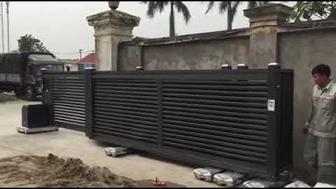 Cổng lùa xếp lớp của AGS - 0917838080