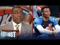 Westbrook's Thunder lose Game 4 to Blazers — Cris and Nick react | NBA | FIRST THINGS FIRST