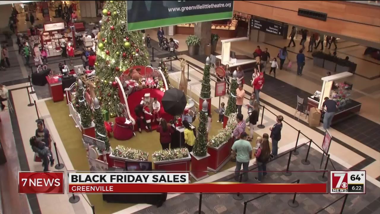 Greenville shoppers hit stores for Black Friday - YouTube