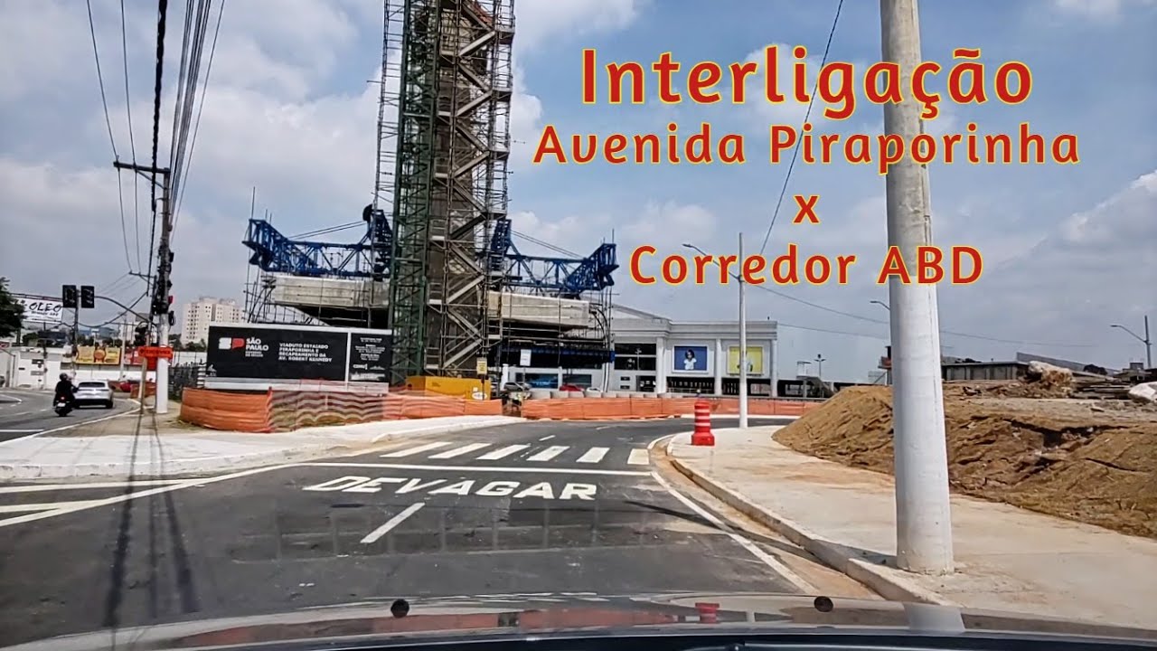 Interligação da Avenida Piraporinha com Corredor ABD - YouTube