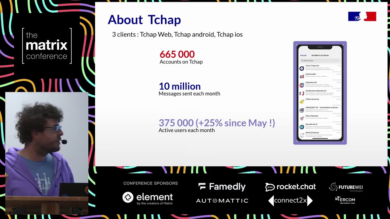 Matrix French gov deployment: opening a private federation securely