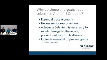 Vitamin E, Selenium, & Iodine Deficiency Webinar