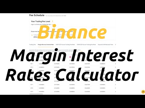 How To Calculate Binance S Margin Interest Rates 