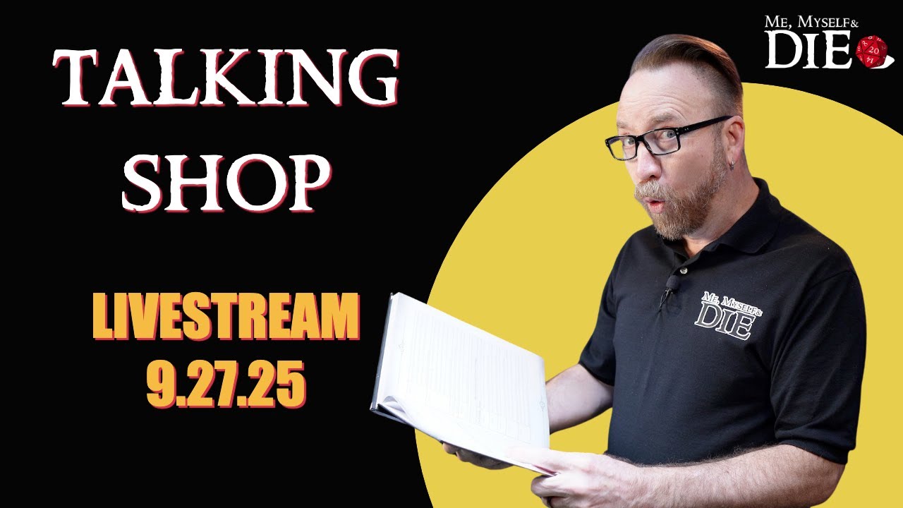 "Talking Shop" Livestream 9.27.25 - YouTube