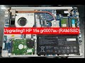 UPGRADING!!! HP Laptop-15s-gr0007au [ Disk Clone, Boot Sequence, Benchmark Test, SSD Partition]