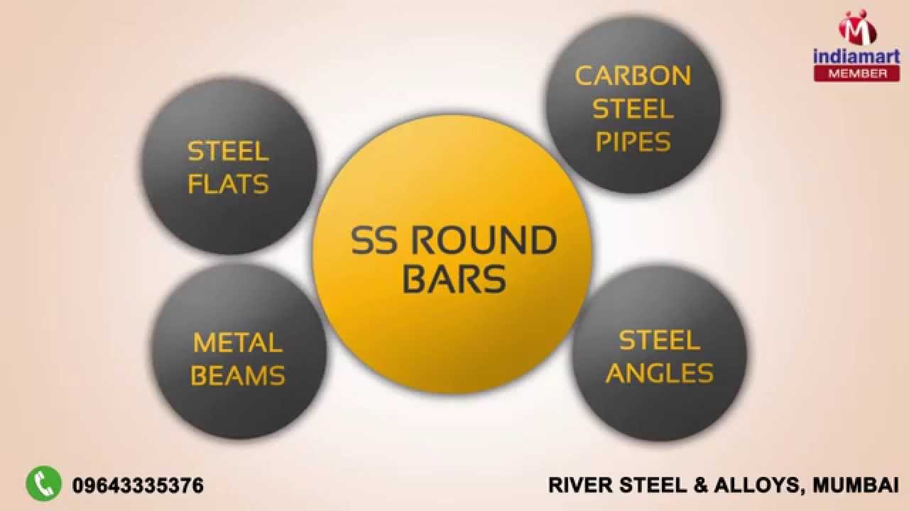 SS Round Bars & Carbon Steel Pipes by River Steel & Alloys, Mumbai