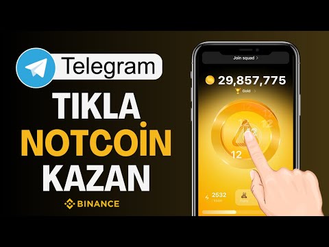 TIKLAYARAK COİN KAZAN ! Telegram Notcoin Airdrop İle Para Kazan 🤑 İnternetten Para Kazanma 2024