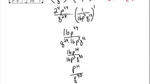 Properties of Exponents Example Part 2