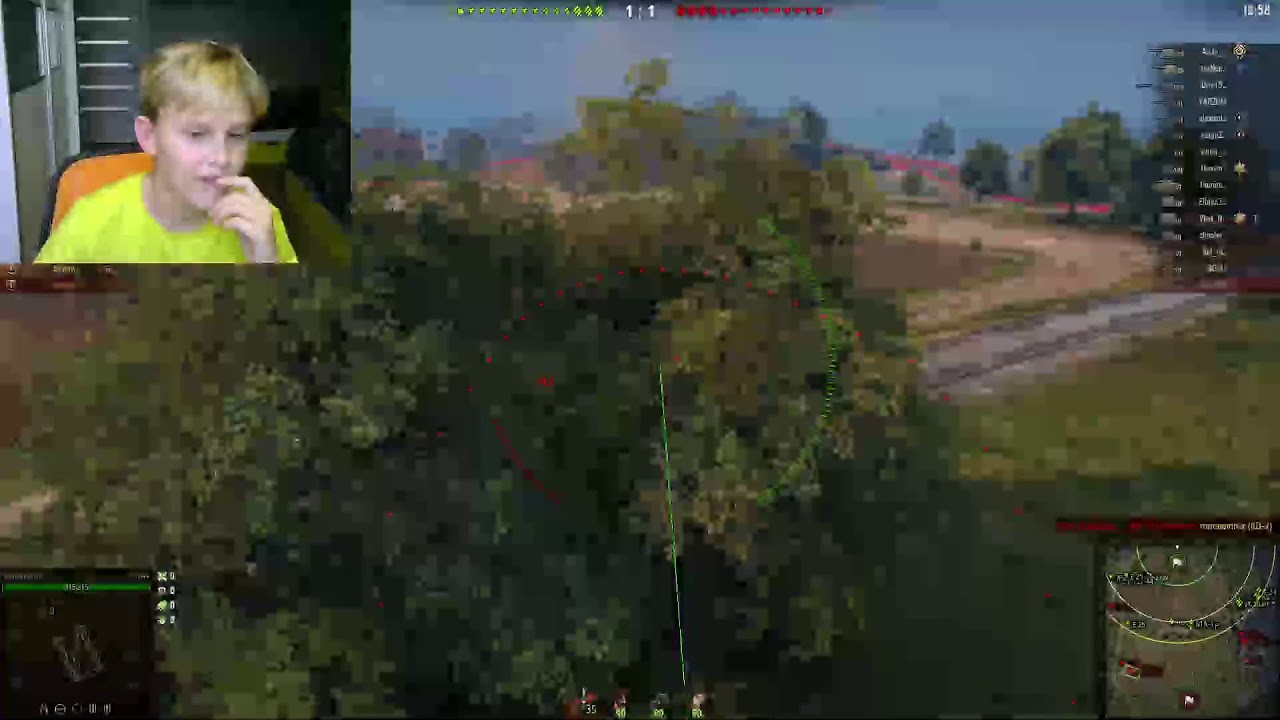 World Of Tanks стрим