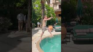 Satisfying reverse dive 🤿😲                      🎥: Caitlin Crawford via ViralHog