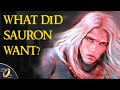 What were the objectives of Sauron? – Motives, Values & Philosophy of a God-King
