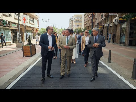 Finalizada la obra de remodelación de las calles Ancha y Obispo Osmundo de Ponferrada