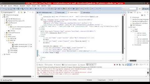 aula 5217 java para web III   JSTL Core SET definicao de variaveis e REMOVE