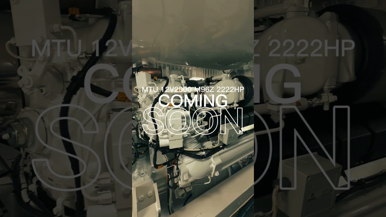 The new MTU 12V2000 M96Z 2222HP engines are officially in!