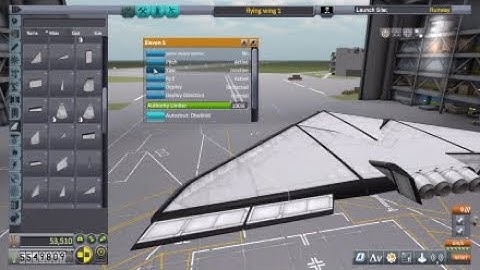 KSP - how to build - flying wing 1