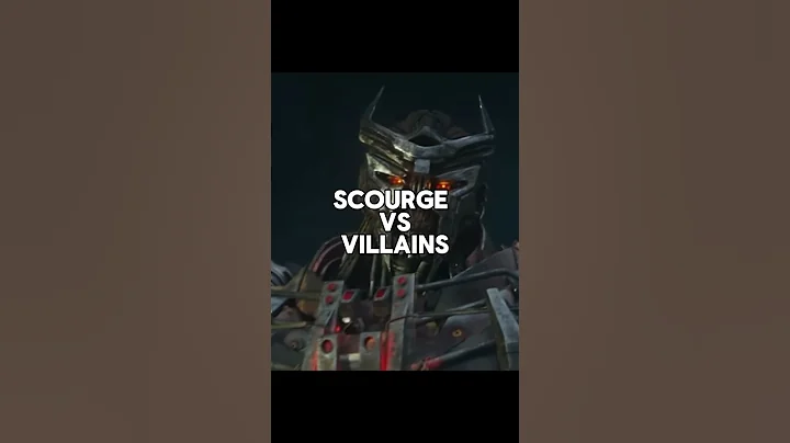 Scourge vs Transformers villains | #transformers #rotb #scourge #edit #shorts