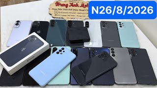 26/8/26 ĐT Lướt Như mới || Iphone 13 || Samsung S25 Egde - ZFlip7 - A37 - A56 - A73 - A26 5G - S20FE