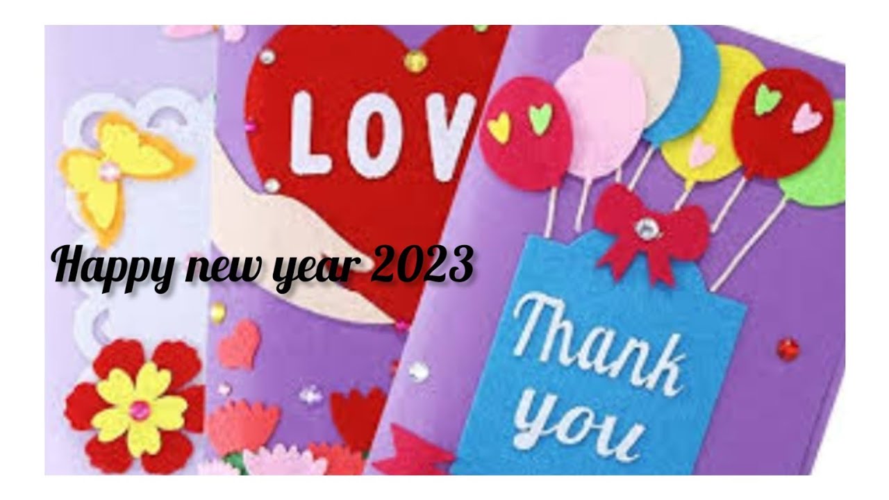 How To Make New Year Card New Year Greeting Card 2023 youtubeshorts how-to-make-new-year-card-new-year-greeting-card-2023-youtubeshorts