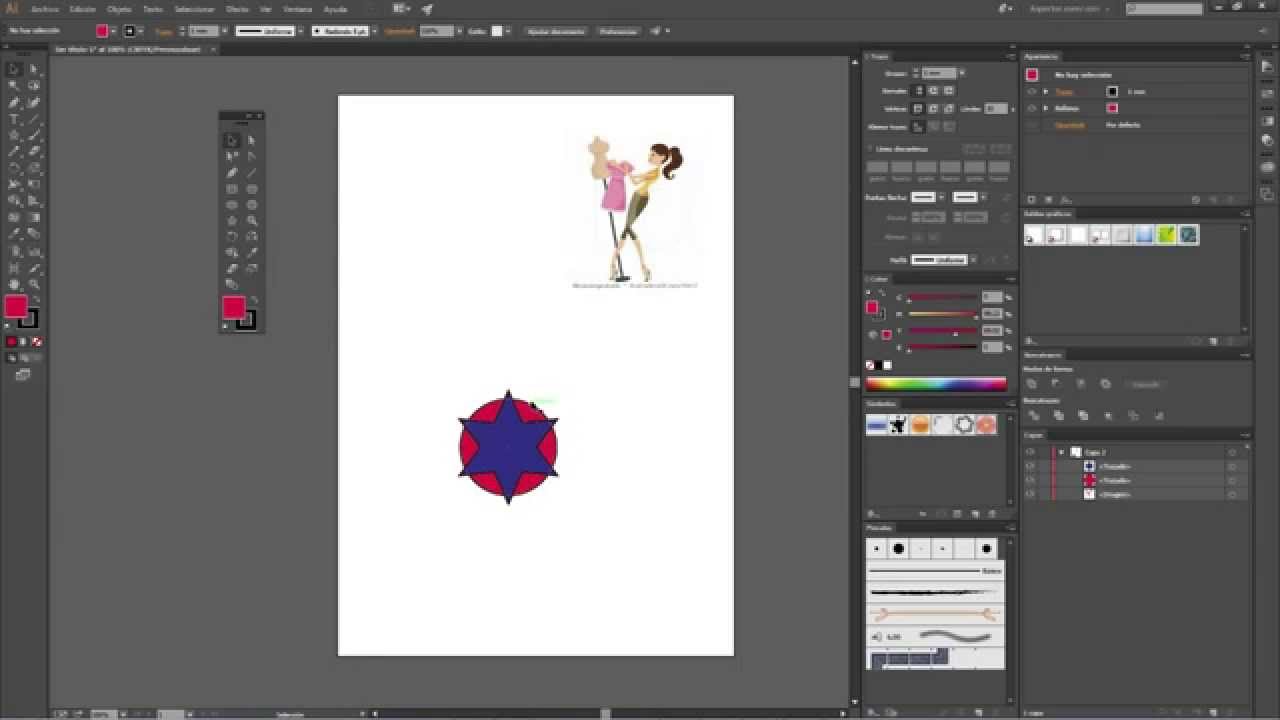 Crear Una Mascara De Recorte En Illustrator