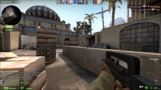 Dust 2 B hold Ace Famas & p2000