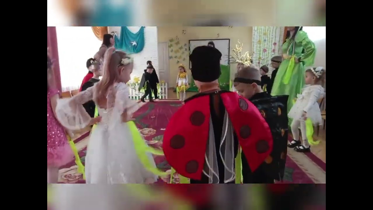 Весняне свято в діток молодшого дошкільного віку. Група ✓5. 