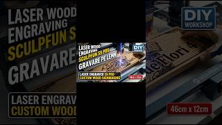 DIY Project: Custom Couple’s Sign made with Sculpfun S9 Pro. #woodworking #craftsmanship #diy #wood