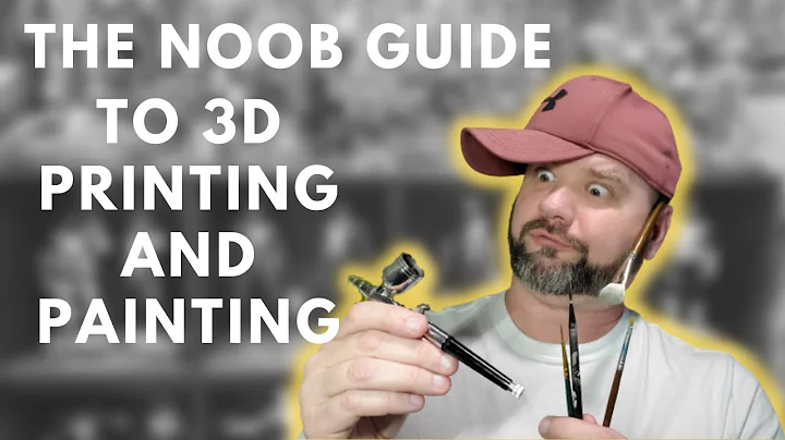 If you're a NOOB to 3d printing and painting then WATCH THIS!