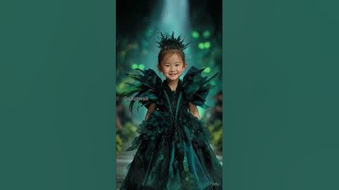 Kids Fashion Show 👗✨ Magical Runway Look #shorts #aifashion