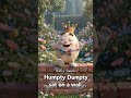 Humpty Dumpty Nursery Rhyme 🥚 | Kids Songs & Preschool Learning Video #kidsytoona