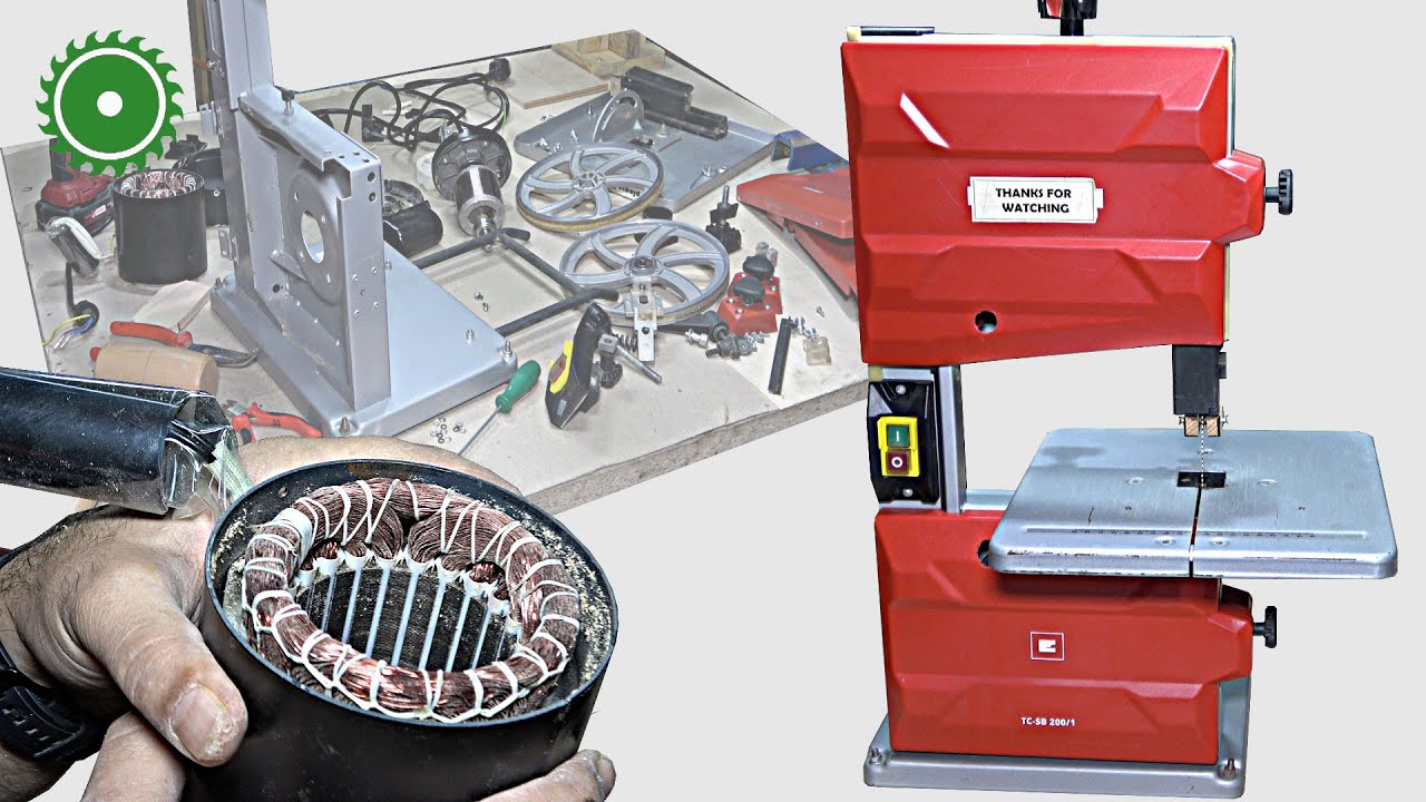 Обслуживание мини-ленточной пилы