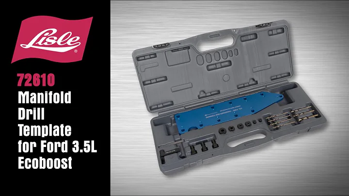 Lisle 72610 Manifold Drill Template for Ford 3.5L