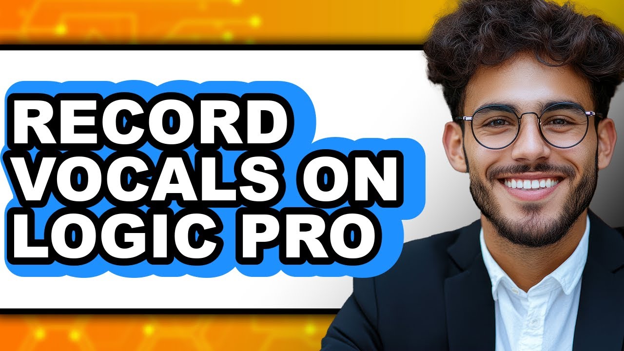 How to Record Vocals on Logic Pro (easy Method) - YouTube