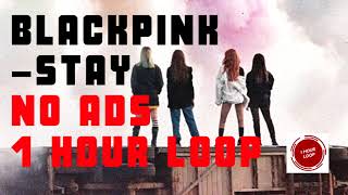 BLACKPINK - &#39;STAY&#39; - 1 HOUR LOOP - NO ADS, NEVER WILL